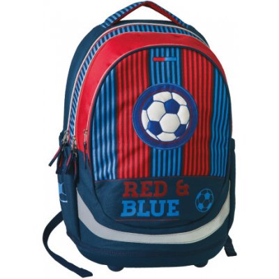 Play Bag batoh Seven Sazio Red&Blue Football