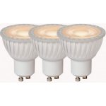 Lucide LED žárovka 5 cm stmívatelné GU10 3x5W 3000K Bílá – Hledejceny.cz