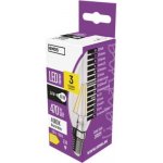 Emos LED FLM CANDLE 3,4W 40W 470lm E14 NW – Zboží Mobilmania