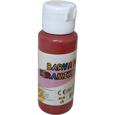 Creatoys Barva na keramiku a sklo 60 ml hnědá bez zapékání – Hledejceny.cz
