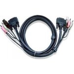 ATEN int.kabel pro KVM USB, DVI, audio, 3m pro CS1768 – Zboží Živě