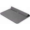 Brašna na notebook SES 2v1 Pouzdro s magnetem a stojánkem z ekokůže pro Apple MacBook Pro 16" (2023, M3 Pro, M3 Max) - šedé 16395