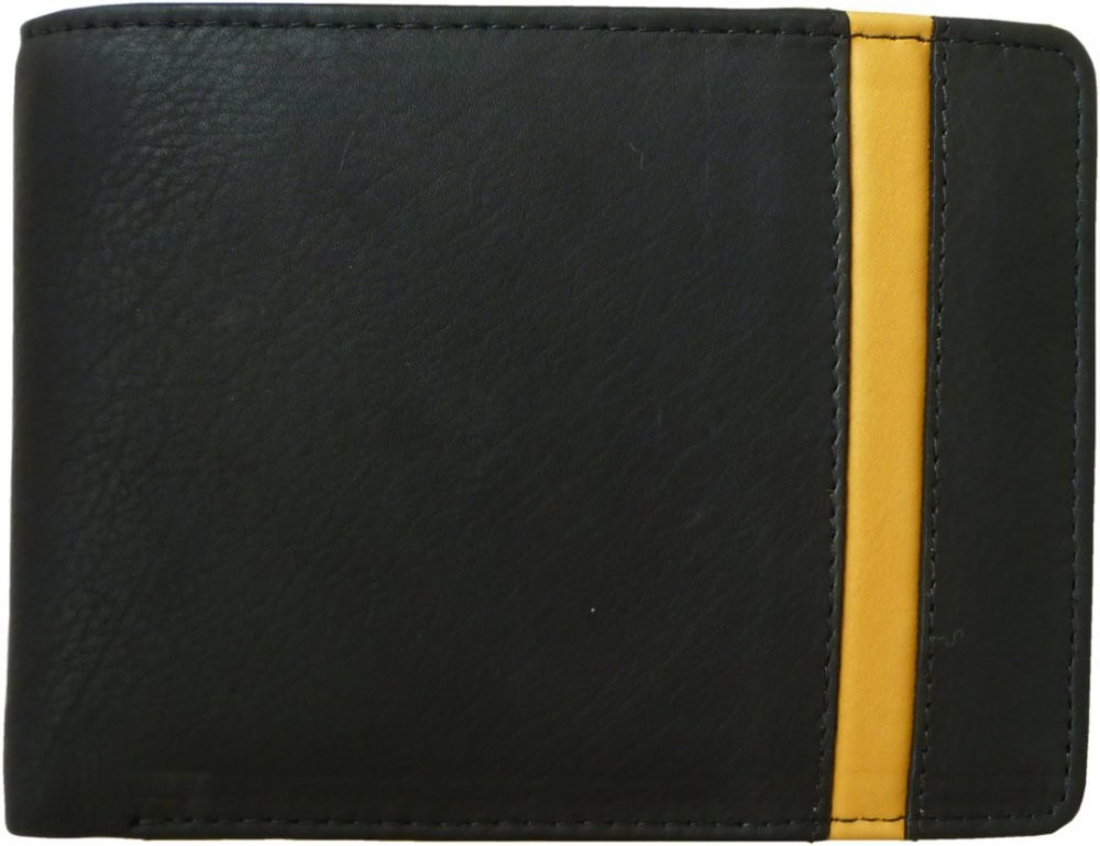 Earth Pánská kožená peněženka 409 černo žlutá od 370 Kč - Heureka.cz