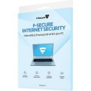 F-Secure Internet Security 3 lic. 2 roky elektronicky (FCIPOB2N003G1)