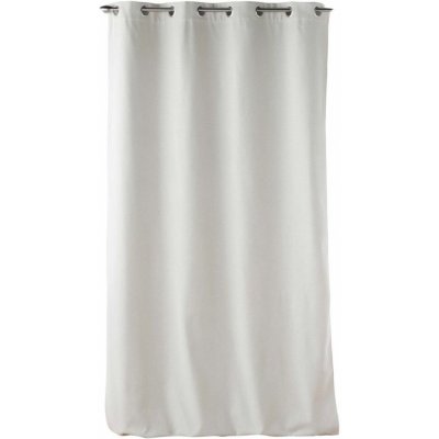 Závěs s oky thermo Jupiter, zatemňující, 260 × 140 cm, bílý–natur 1611380 – Hledejceny.cz