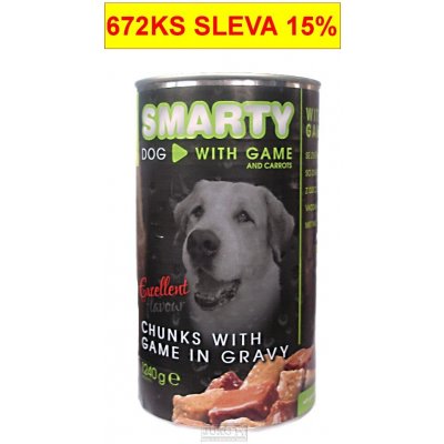 SMARTY chunks Dog VENISON zvěřina 1,24 kg – Zboží Mobilmania