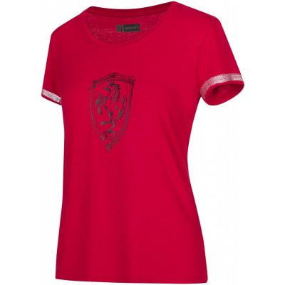 Dámské tričko Ferrari Jersey blend foil červené – Hledejceny.cz
