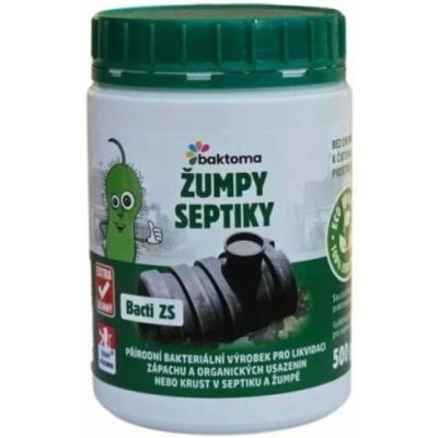 Baktoma Bacti ZS bakterie do žump a septiků 0,5 kg – Zboží Mobilmania