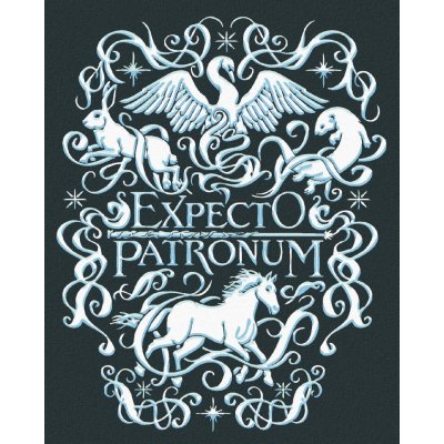 Zuty Malování Podle Čísel Plakát E x pecto Patronum Harry Potter 40 x 50 Cm Plátno 8596530239284 – Zboží Dáma