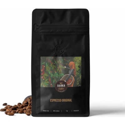 Darka Espresso Original zrnková 0,2 kg – Hledejceny.cz