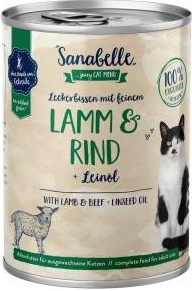 Bosch Sanabelle Wet Food with Lamb & Beef 0,4 kg