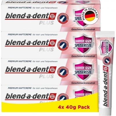 Blend-a-dent PLUS bez příchuti Neutral 4 x 40 g – Hledejceny.cz