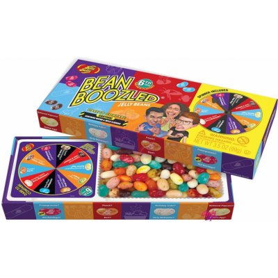 Jelly Belly Beans BeanBoozled 6th Edition Hra s Ruletkou 100 g – Hledejceny.cz