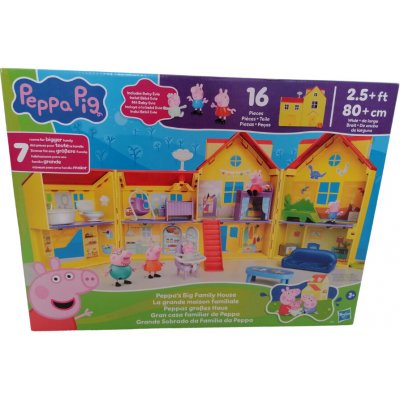 Hasbro Peppa Pig – Velký domeček s doplňky – Hledejceny.cz