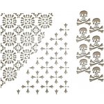 Sizzix Thinlits 3 ks šablona vyřezávací Hallowee – Zboží Dáma Sizzix Thinlits 3 ks šablona vyřezávací Hallowee – Zboží Dáma