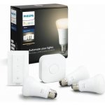 Philips Hue Bluetooth LED White Ambiance filamentová žárovka 8719514301504 E27 ST72 7W 550lm 2200-4500K černá, stmívatelná Studená bílá – Zboží Živě
