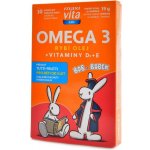 Maxi Vita Kids Omega 3 + vitaminy D, E 30 tablet – Hledejceny.cz