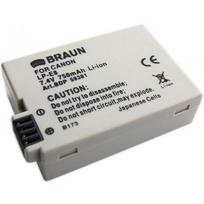 Baterie BDP-CLPE8 950mAh – Hledejceny.cz