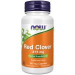 Now Foods Foods Červený Jetel Red Clover Blossom 375 mg 100 kapslí – Hledejceny.cz