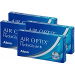 Alcon Air Optix plus HydraGlyde 6 čoček balení 3+1 zdarma – Zboží Mobilmania