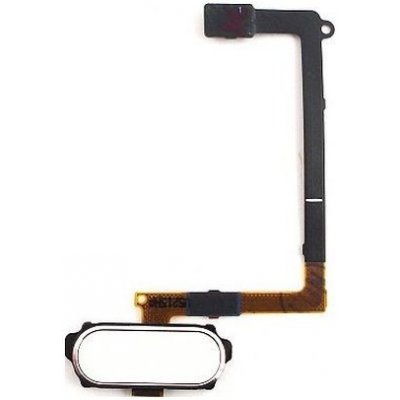 Samsung Galaxy S6 G920F - Tlačítko Domů + Flex Cable (White Pearl) - GH96-08166A Genuine Service Pack, White – Zboží Mobilmania