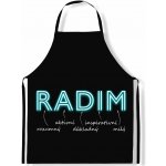 IMPAR Zástěra Mužská jména Neon Radim – Hledejceny.cz