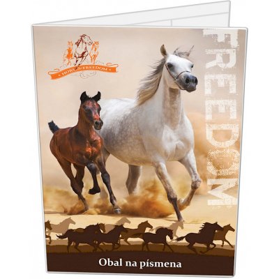 Desky na písmenka Horse Freedom 7771 – Zboží Mobilmania