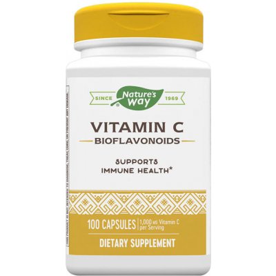 Natures Way Vitamin C with Bioflavonoids 100 kapslí – Hledejceny.cz