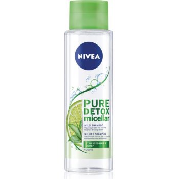 Nivea Pure Detox Micellar šampon na vlasy 400 ml