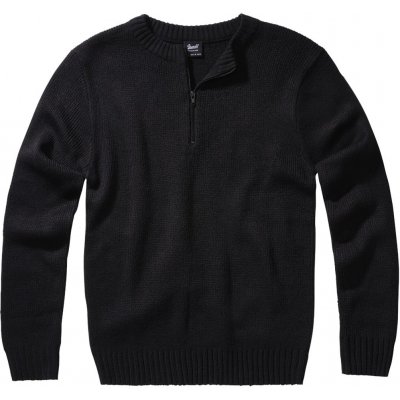 Brandit svetr pulover Armee zip 3/4 černý – Hledejceny.cz