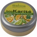 Tělový balzám Saloos BIO karité balzám Limeta Lemongrass 50 ml