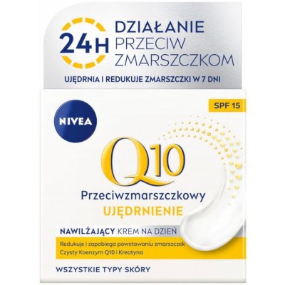 Nivea Q10 Power hydratačný denný krém proti vráskam 50 ml – Zbozi.Blesk.cz