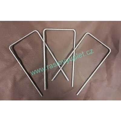 GTEX U-POL Kotvící ocelová skoba 15cm x 7,5cm x 15cm - 50ks – Sleviste.cz