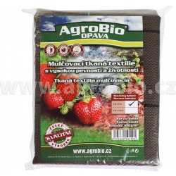 AgroBio Tkaná 1,6 x 5 m 100 g/m² hnědá