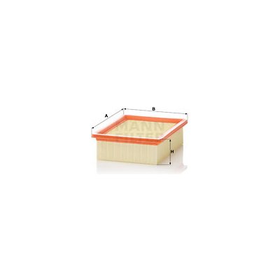 MANN-FILTER Vzduchový filtr C21102 – Hledejceny.cz