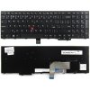 Náhradní klávesnice pro notebook česká klávesnice IBM Lenovo ThinkPad Edge T540 L540 W540 E531 E540 černá US/CZ/SK - dotisk (malý enter)