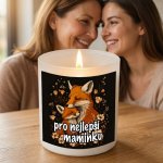 Ahome CZ Originální skleněný svícen Pro nejlepší maminku – Sleviste.cz