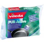 Vileda PUR Active houbička teflon 2 ks/fol – Sleviste.cz