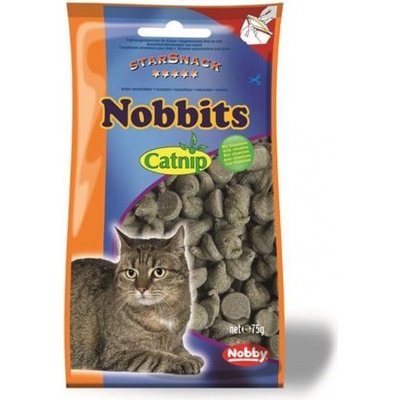 Nobby StarSnack StarSnack Nobbits Catnip pamlsky pro kočku 75 g