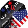 Letka na šipku Winmau Prism Zeta - Soulger Flag - USA W6915.330