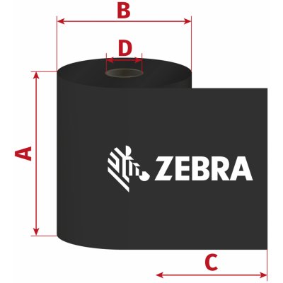 Páska Zebra ZipShip 3200, 33mm x 74m, TTR, vosk/pryskyřice 800132-101 – Zboží Mobilmania