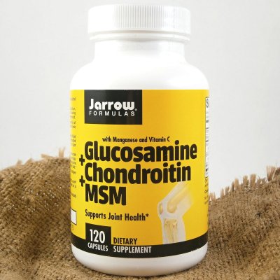 Jarrow Glukosamin Chondroitin MSM 1300 mg 120 tablet – Hledejceny.cz
