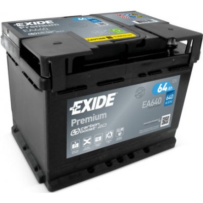 Exide Premium 12V 64Ah 640A EA640