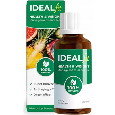 IdealFit kapky na hubnutí doplněk stravy 20 ml – Hledejceny.cz