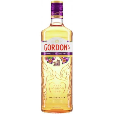 Gordon´s Tropical Passionfruit 37,5% 0,7 l (holá láhev) – Zboží Mobilmania