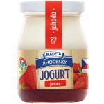 Madeta Jihočeský jogurt tradiční jahoda 200 g – Hledejceny.cz