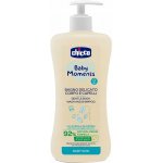 CHICCO Baby Mom.Šamp.vlasy/tělo s heřm.+dáv. 500 ml – Zboží Dáma