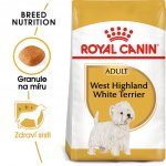 Royal Canin West Highland White Terrier Adult 1,5 kg – Sleviste.cz