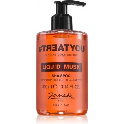 Janeke Treat You Liquid Musk hydratační šampon na vlasy 300 ml – Zboží Mobilmania