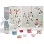 Yankee Candle Adventní kalendář Kniha votivní svíčky svícen – Zboží Mobilmania